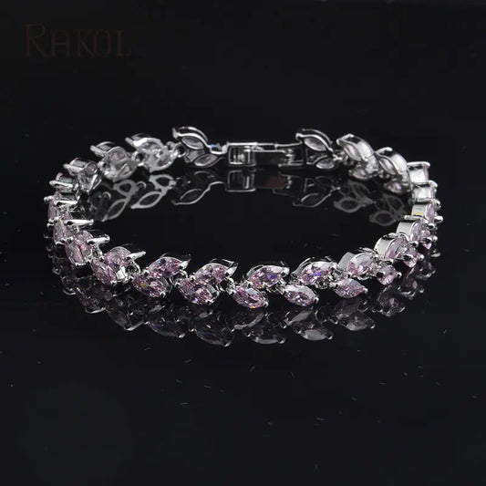 Chic Willow Geometric Zircon Bracelet