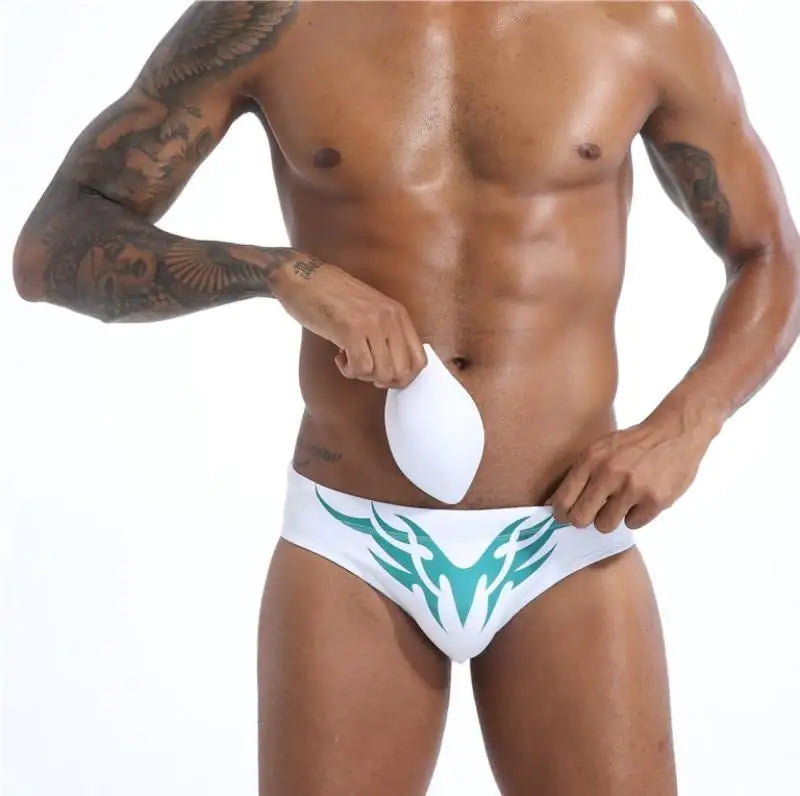 Men's Stylish Triangle Swim Shorts