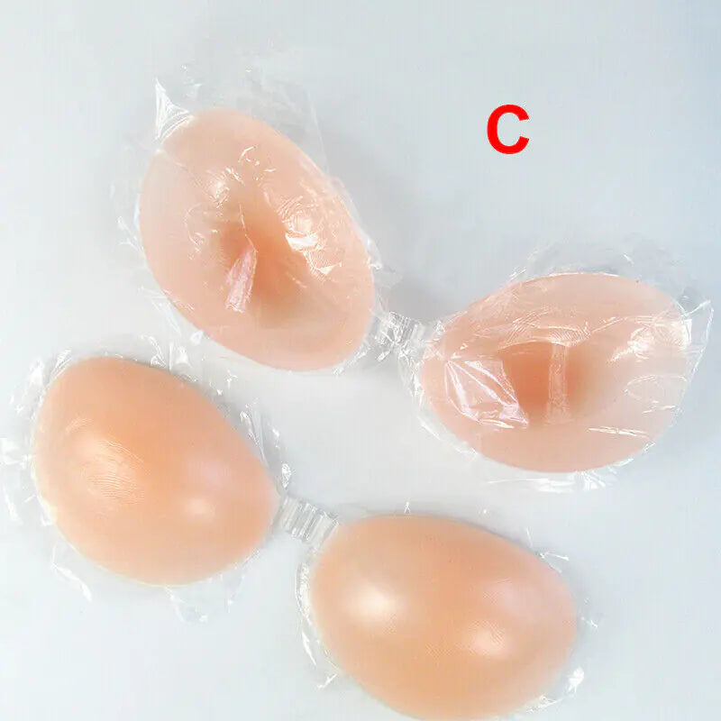 Silicone Stick On Gel Lift Bra - Strapless and Invisible
