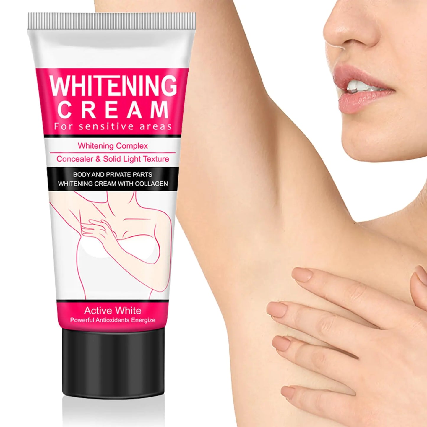 LUMINIX Skin Lightening Cream - Brightens Underarms, Neck, and Body