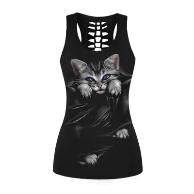 Women's Feline Flex Fit Sports Tank