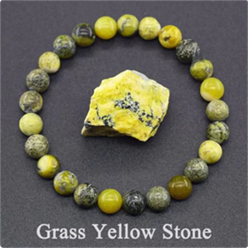 Mindful Stone Bead Yoga Bracelet