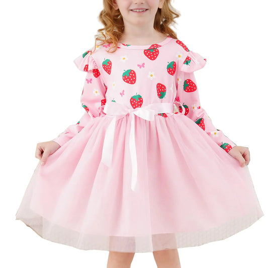 Toddler Strawberry Princess Dress
